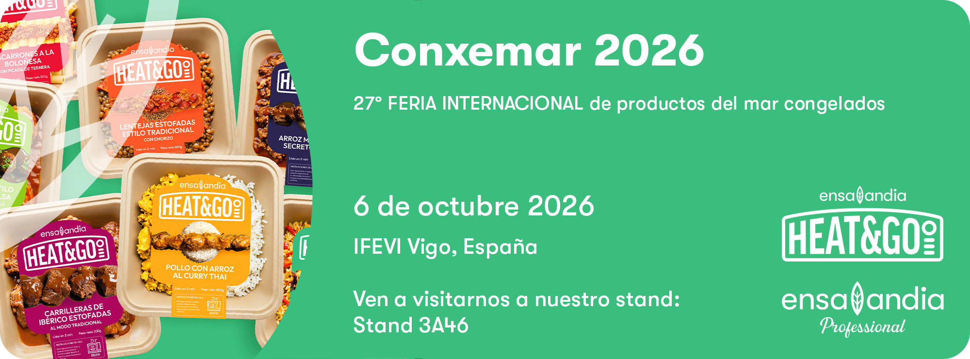 Ensalandia presenta Heat&Go en Conxemar 2026